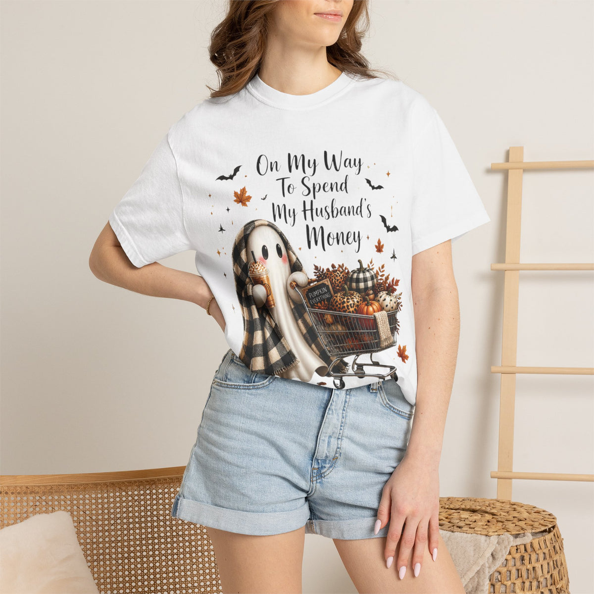 On My Way To Spend My Husbands Money Tshirt