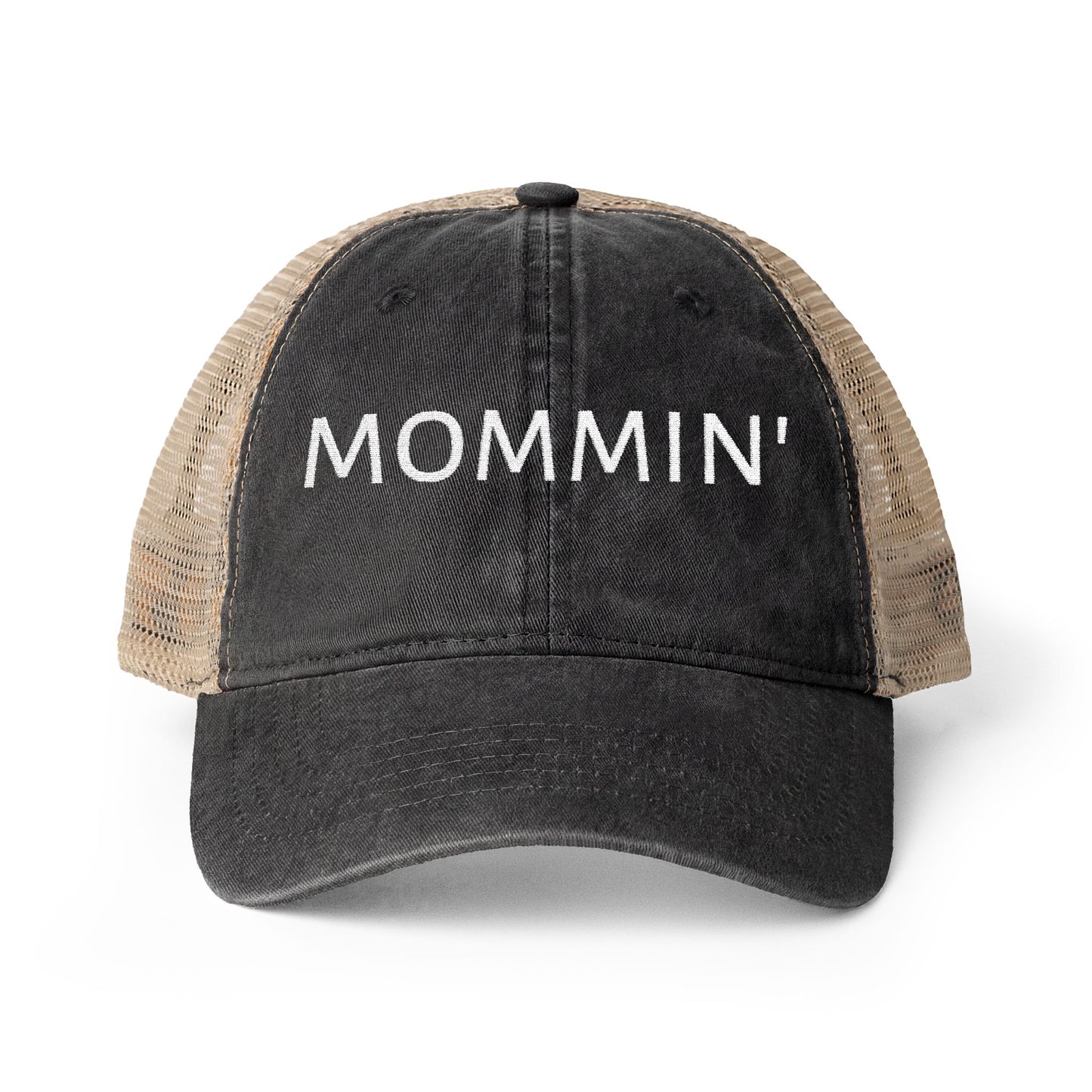Mommin’ embroidered hat