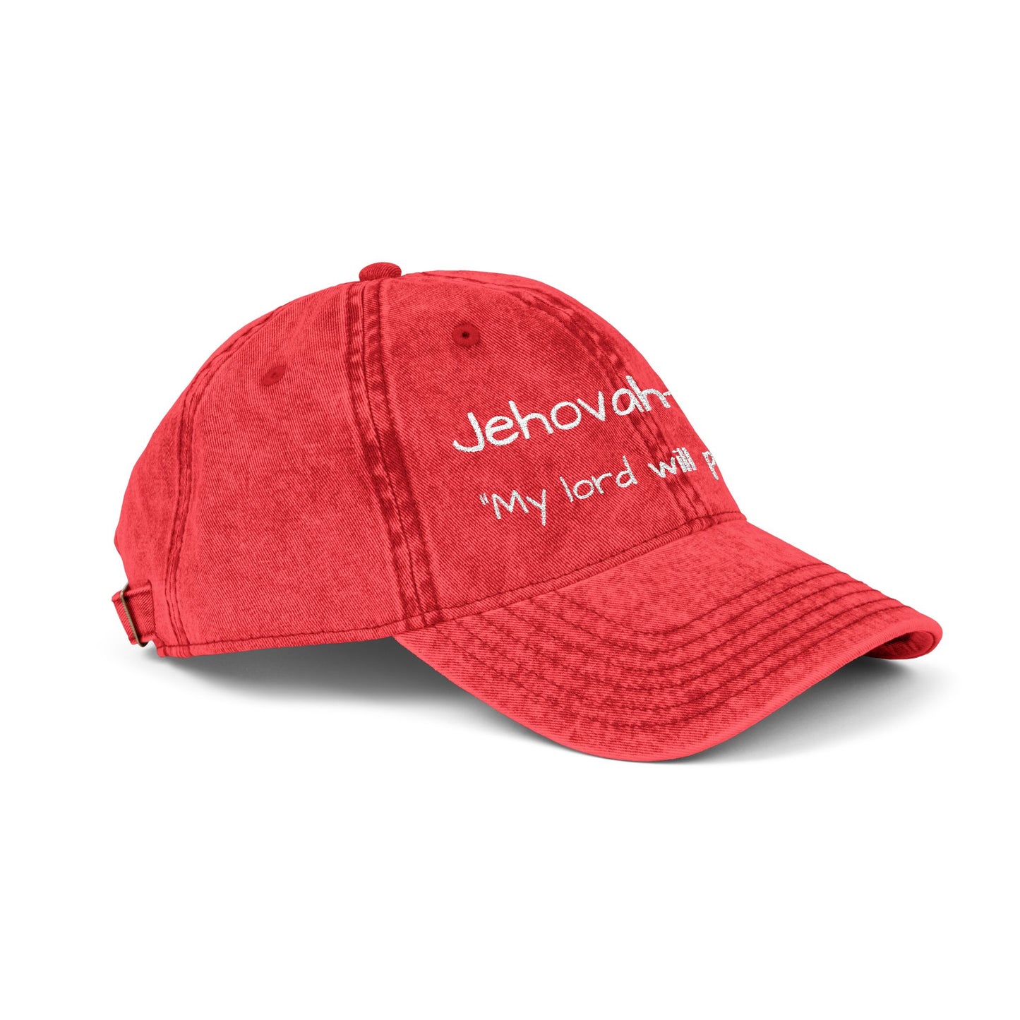Jehovah- Jireh embroidered