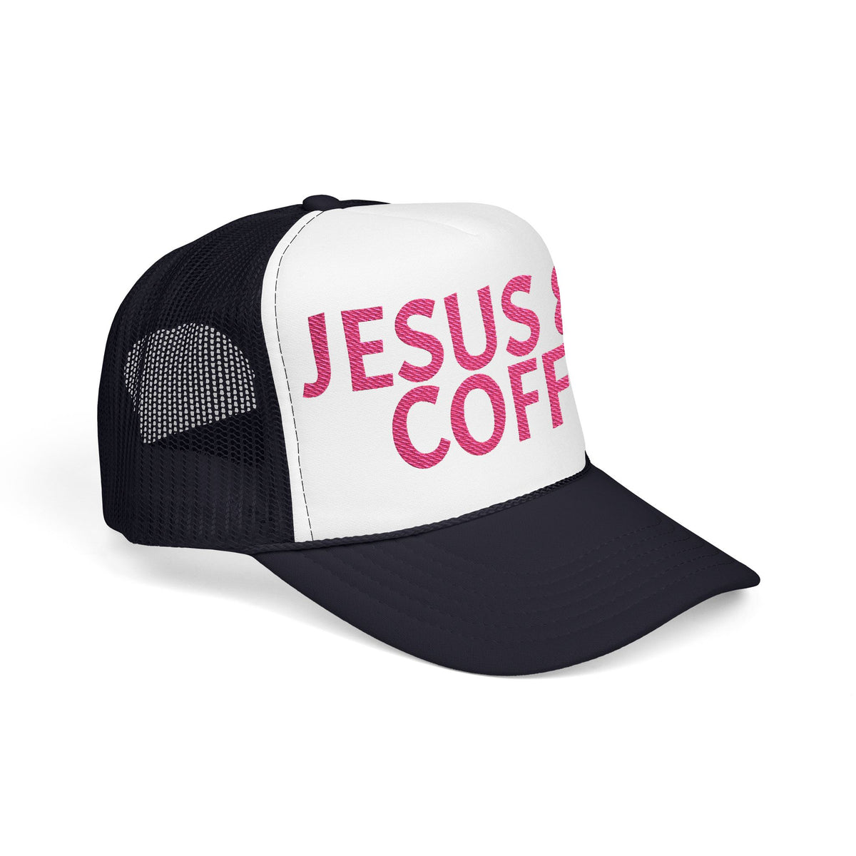 Jesus & coffee embroidered hat