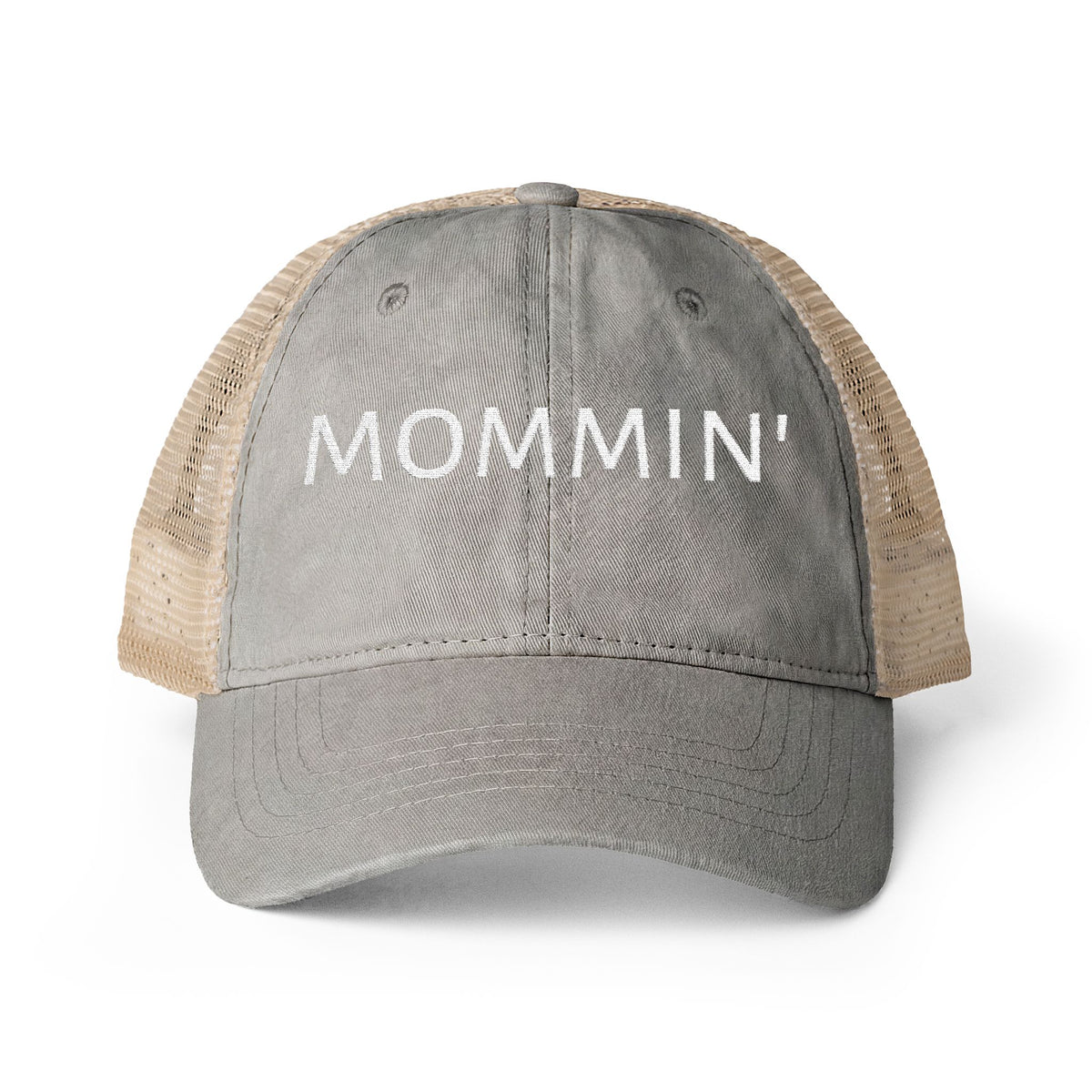 Mommin’ embroidered hat
