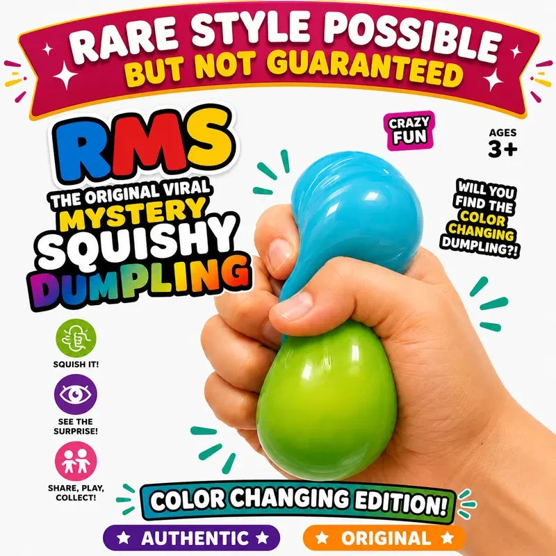 Mystery Squishy Dumpling 3-Pack