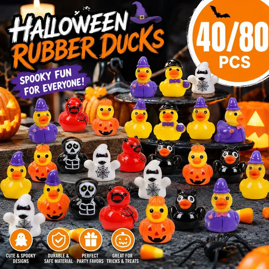 Spooky Resin Halloween Duck