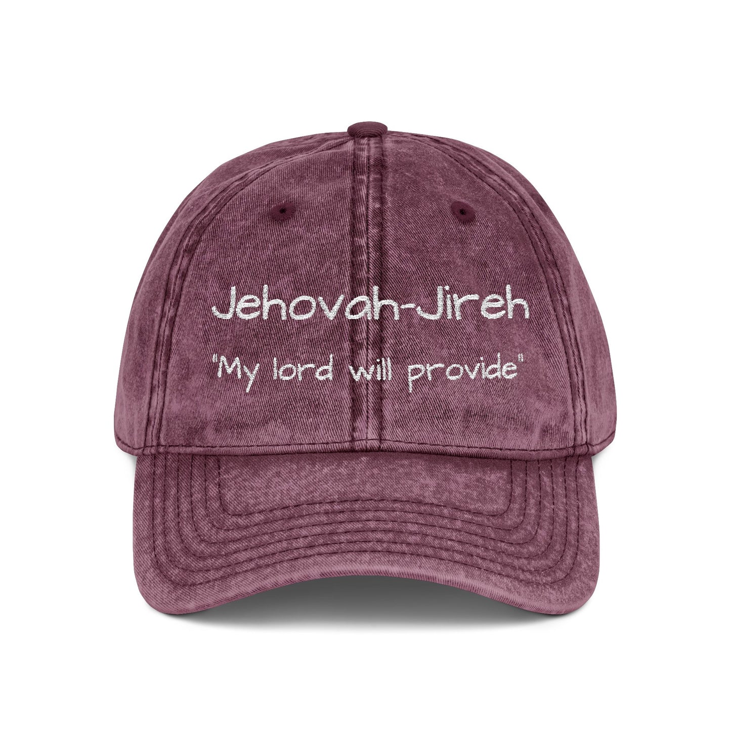 Jehovah- Jireh embroidered
