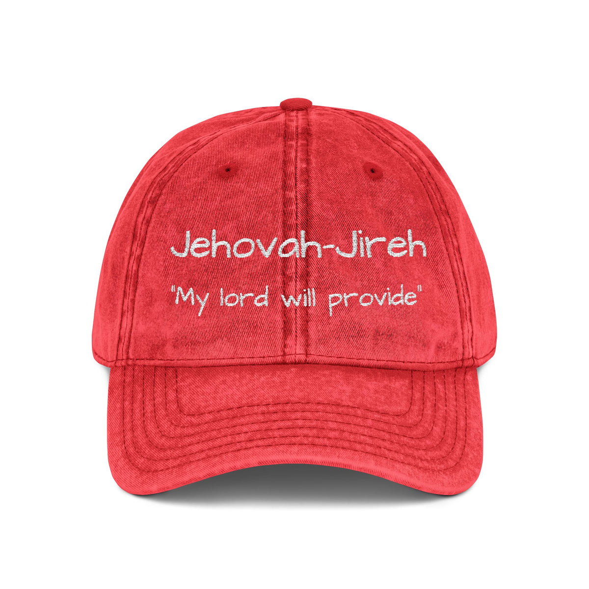 Jehovah- Jireh embroidered