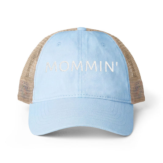 Mommin’ embroidered hat