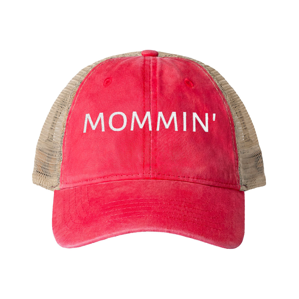 Mommin’ embroidered hat