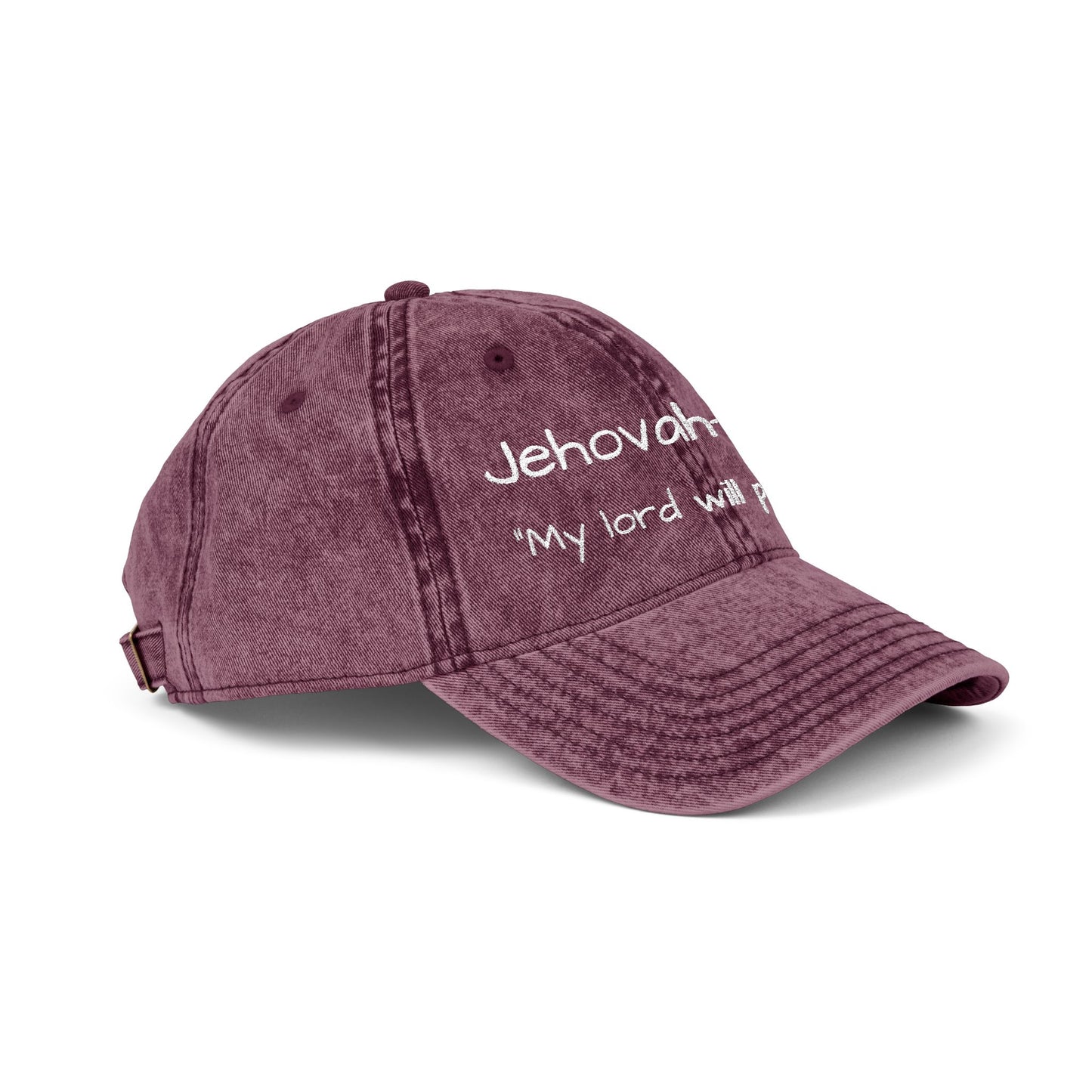 Jehovah- Jireh embroidered