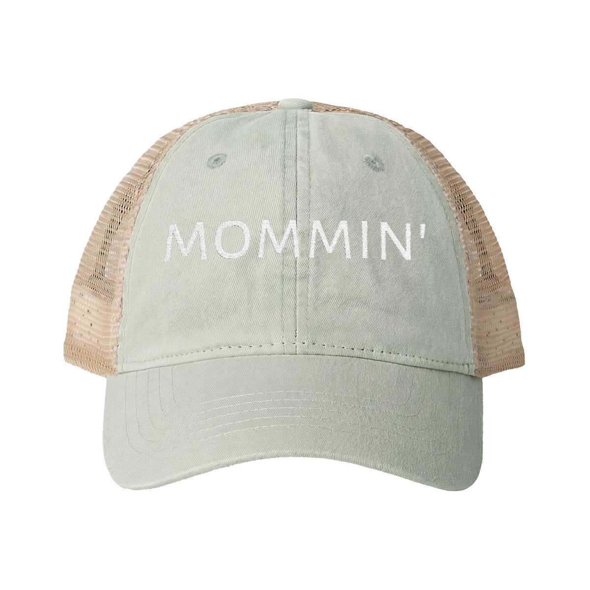 Mommin’ embroidered hat