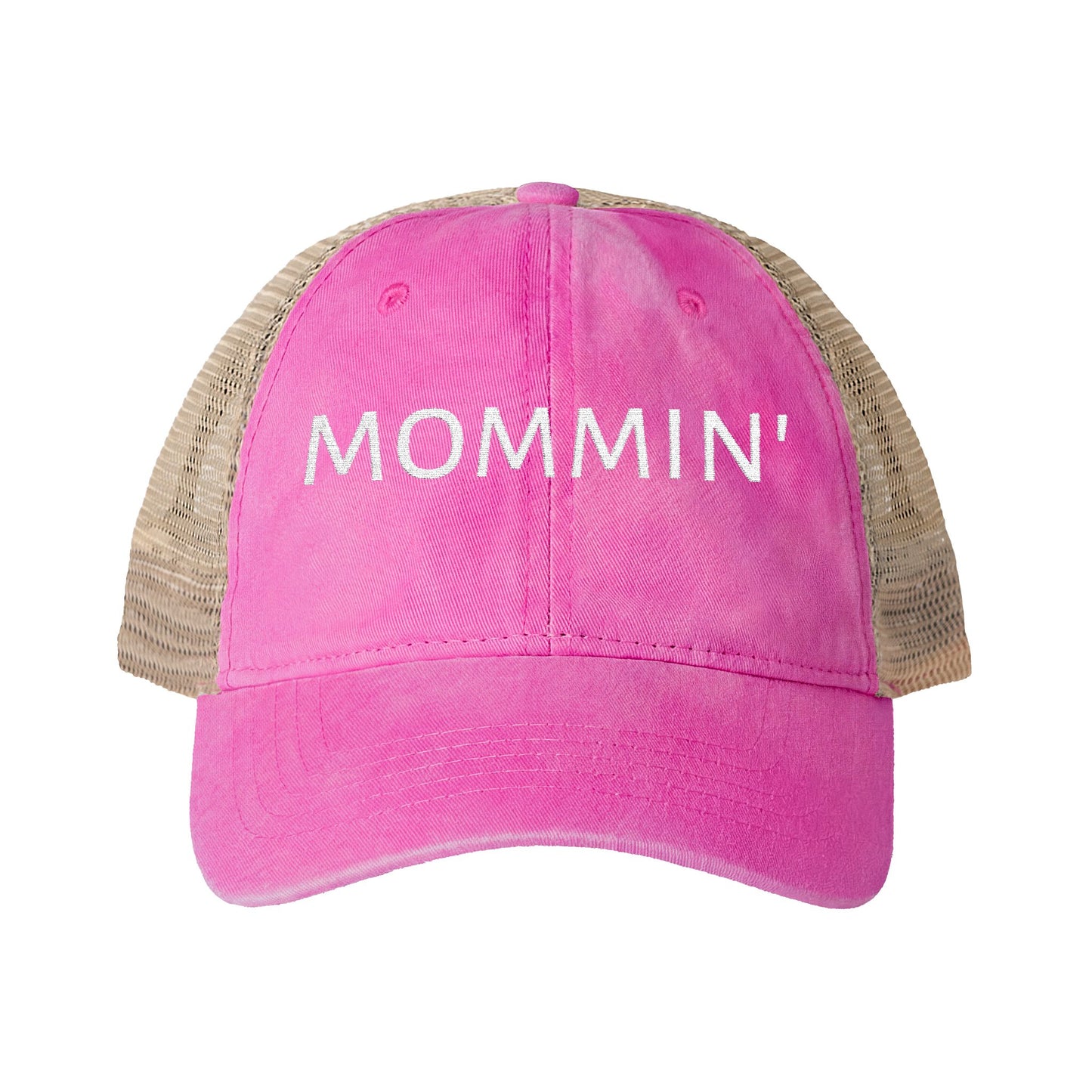 Mommin’ embroidered hat
